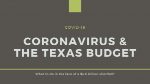 Covid-19 and the Texas State Budget