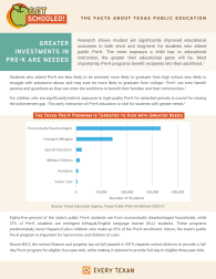 #7 Greater Investments in Pre-K Needed