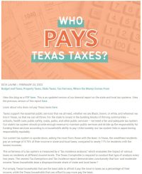 Who pays taxes?